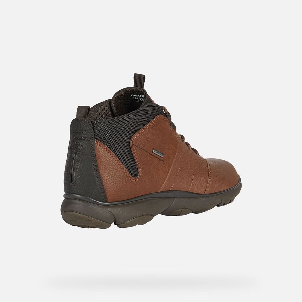 Botas Geox Homem Marrom - Nebula 4X4 Abx - NMRGK3572